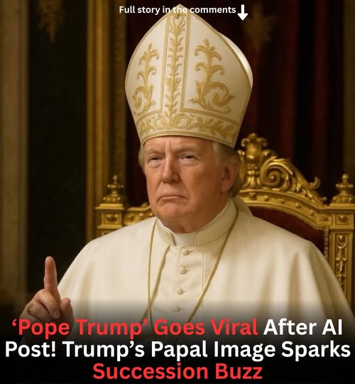 ‘Pope Trump’ Goes Viral After AI Post! Trump’s Papal Image Sparks Succession Buzz